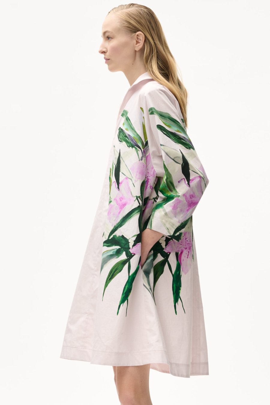 Ezza dress natan light mauve