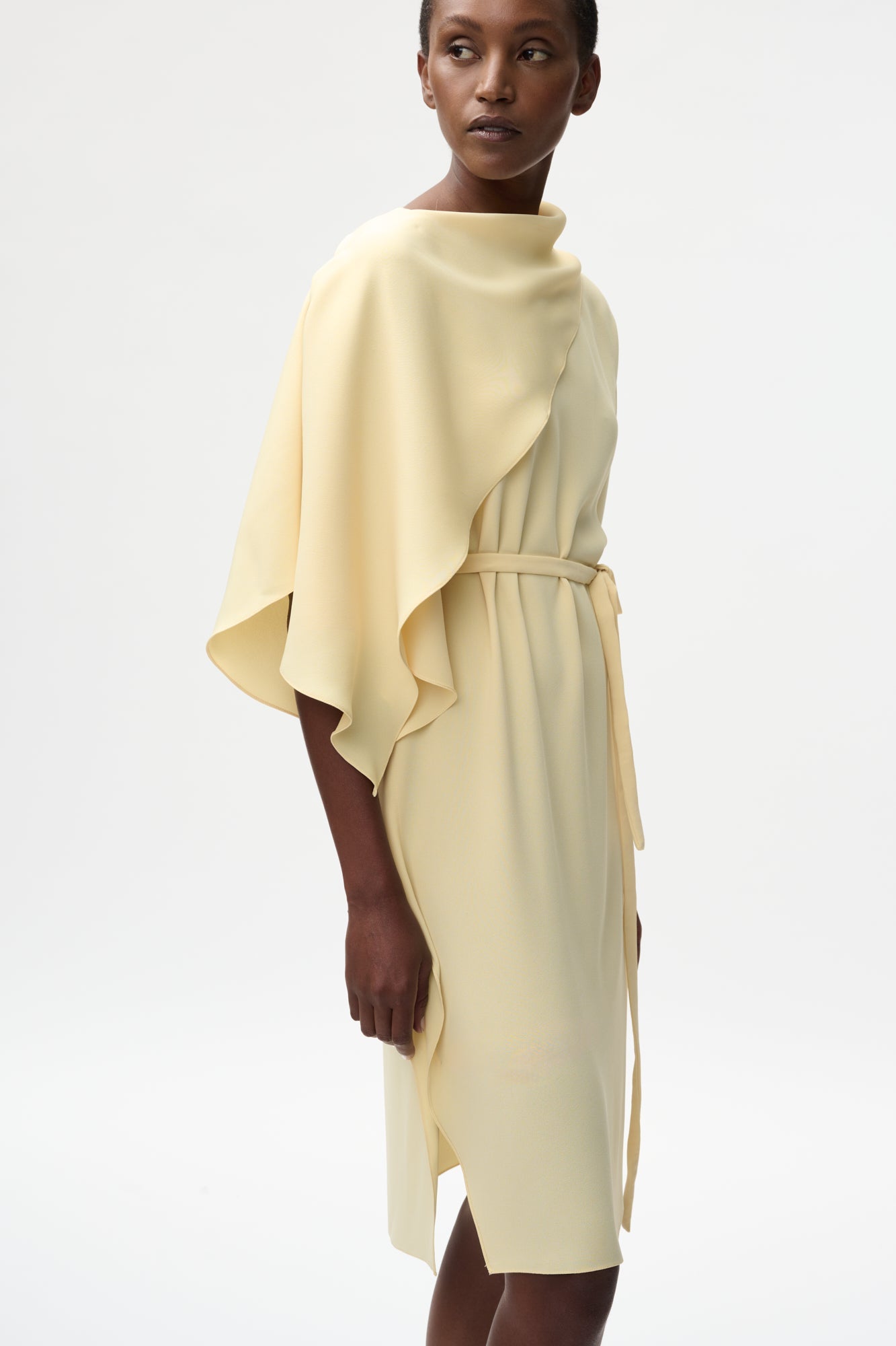 Elioza dress natan pale yellow