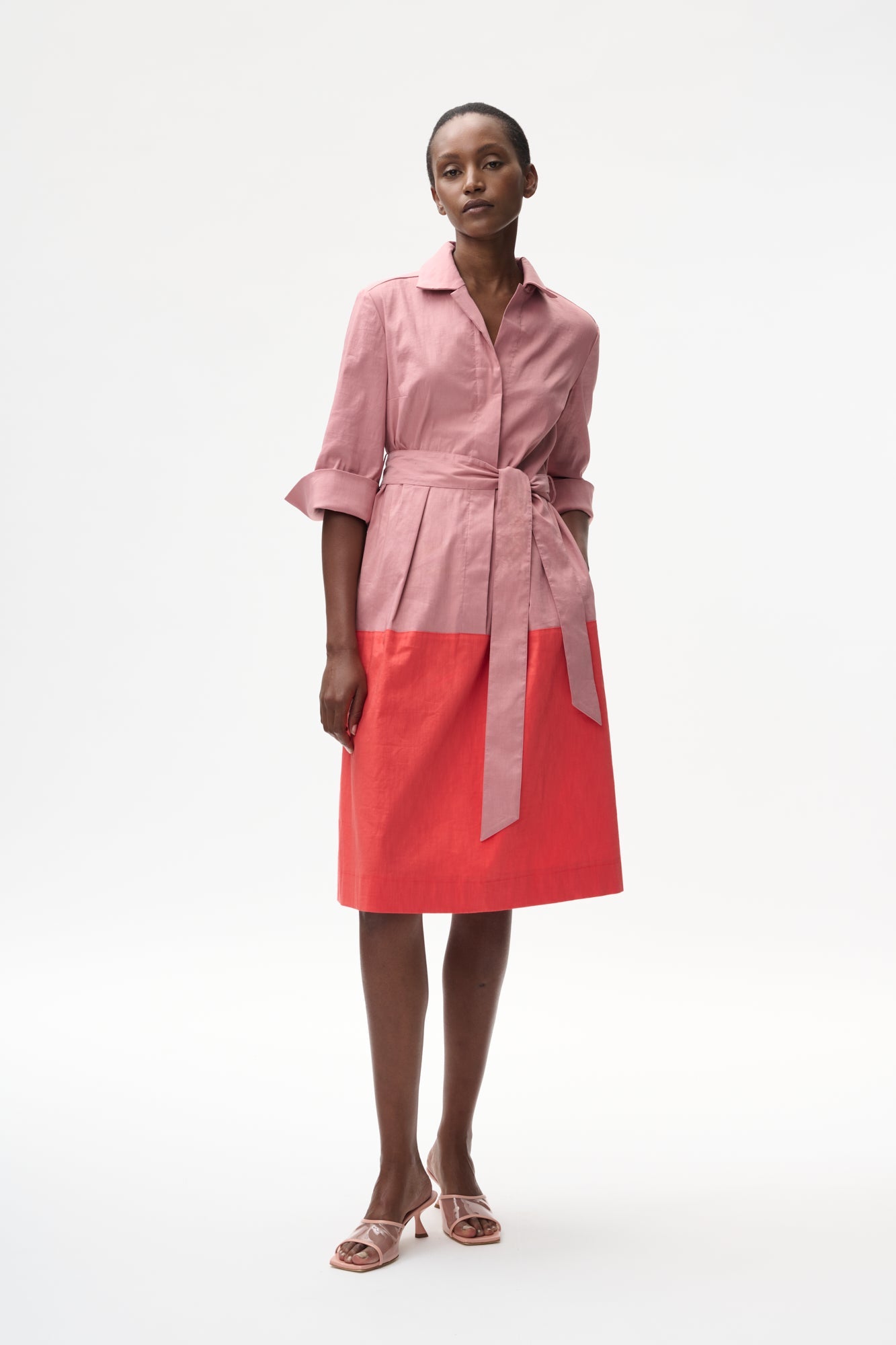 Edija dress Ash rose