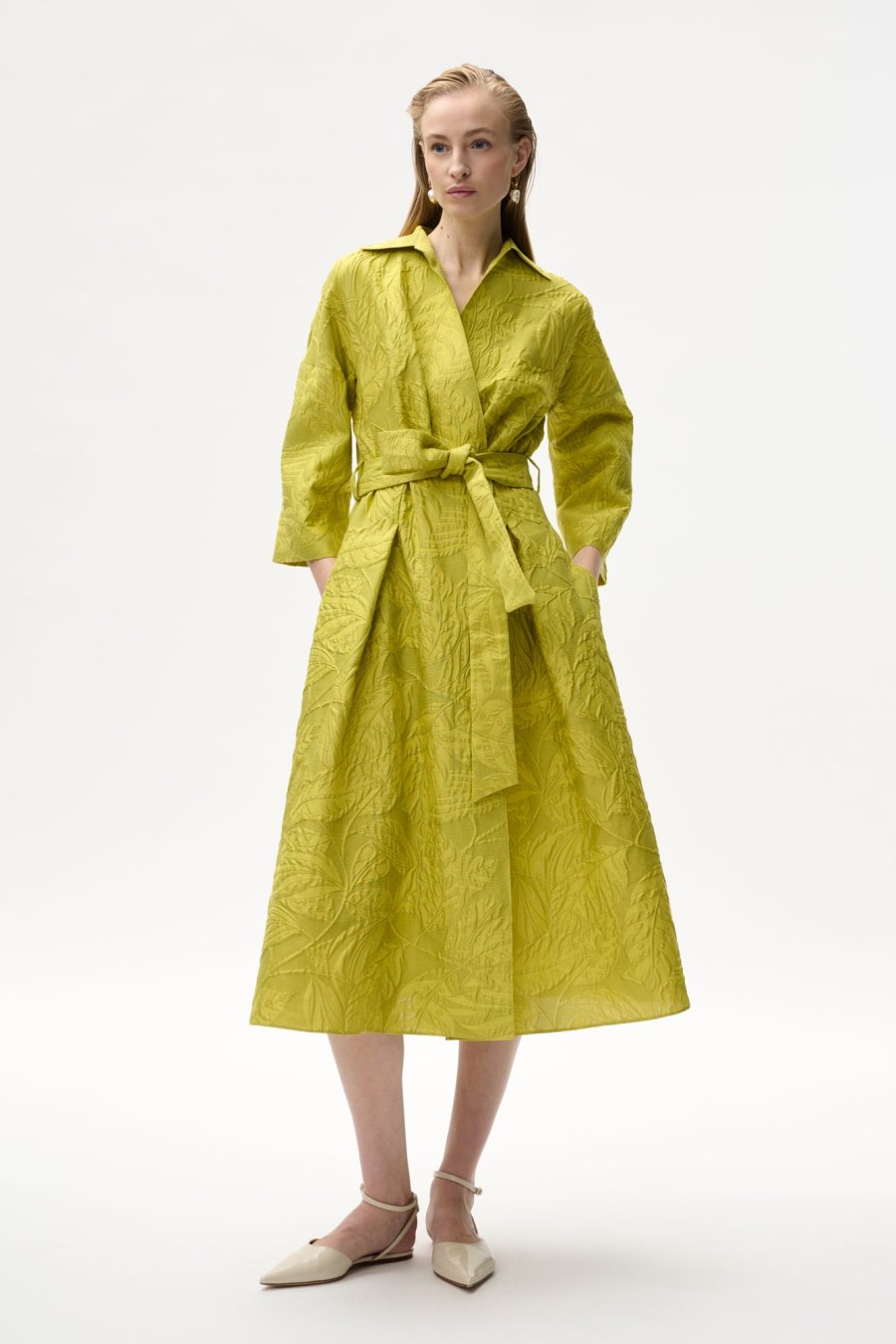 Eflou wrap dress Limoncello