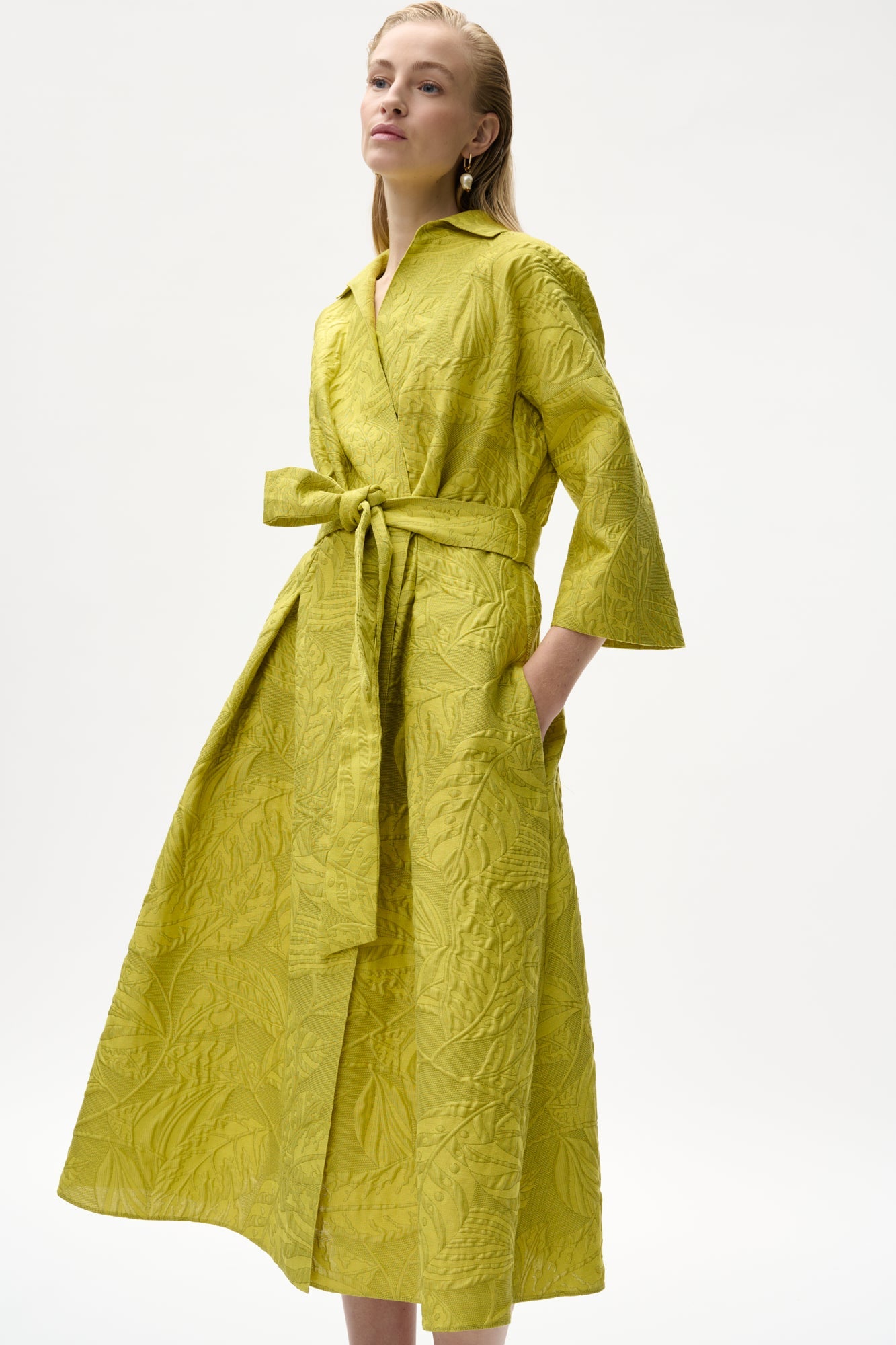 Eflou wrap dress Limoncello