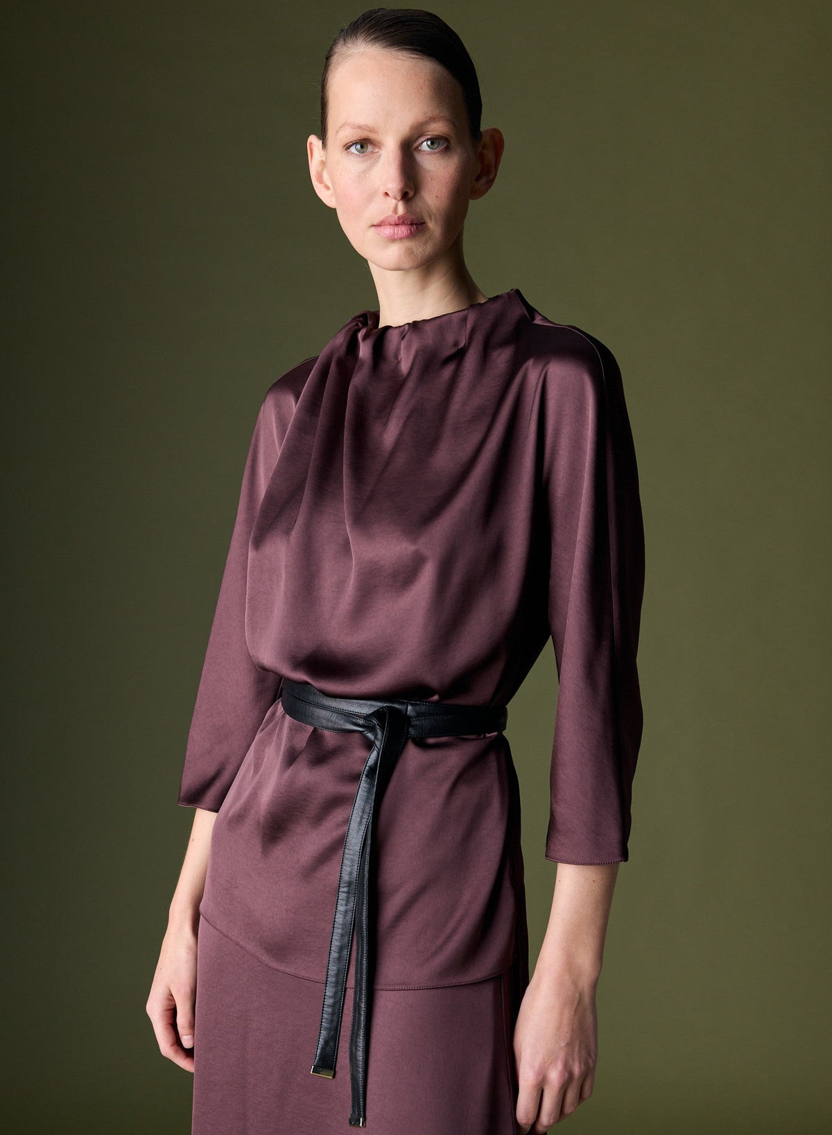 Ferola top withbelt Natan