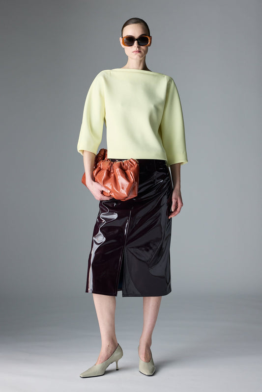 Free leather skirt Natan