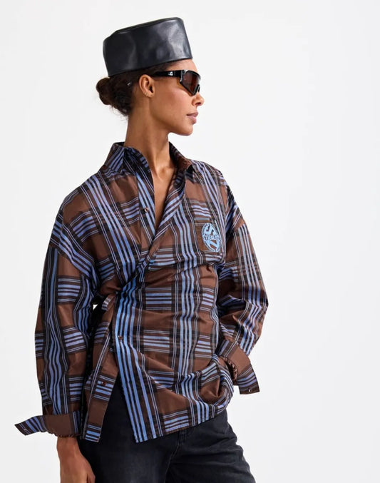 zita wrap blouse dress Stieglitz